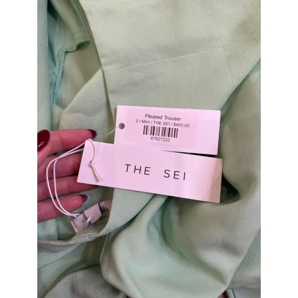 New With Tags - The Sei - Green Trousers - Womens 2 - Picture 6 of 8